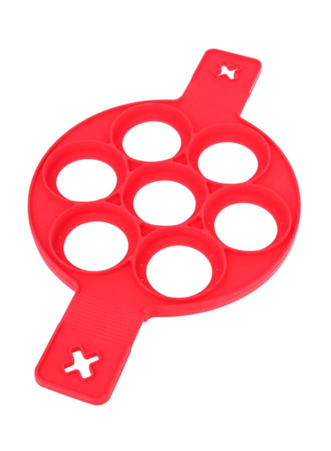 Silicone Pankcake Mould Red