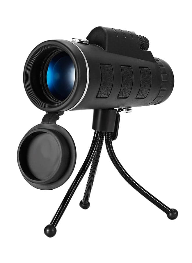 Monocular Telescope HD Camping Scope With Compass Phone Clip Tripod