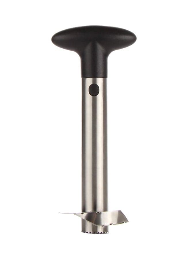 Stainless Steel Fruit Slicer and Corer Black/Silver 20cm