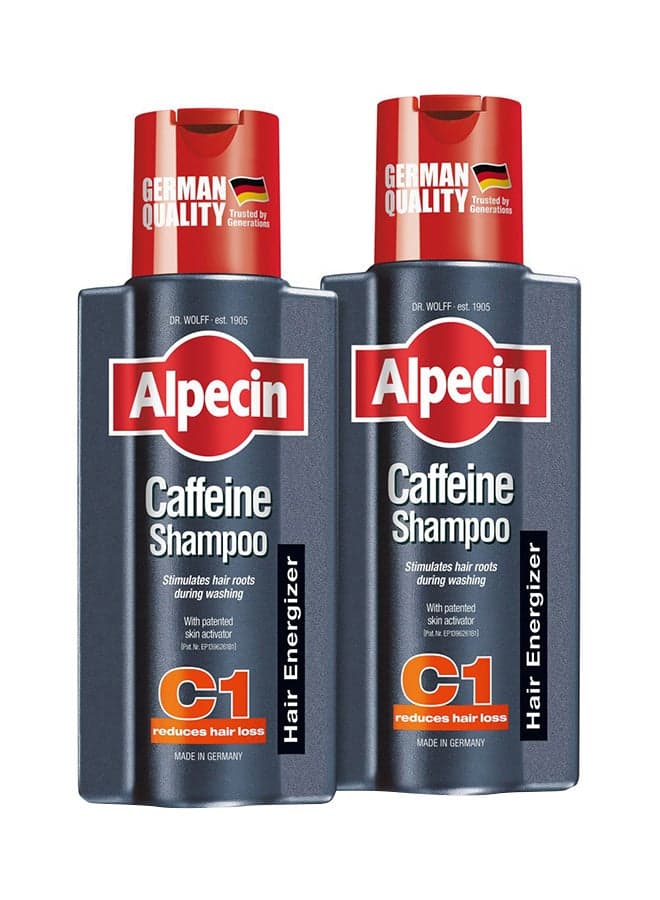 Pack of Two C1 Caffeine Shampoo 500ml