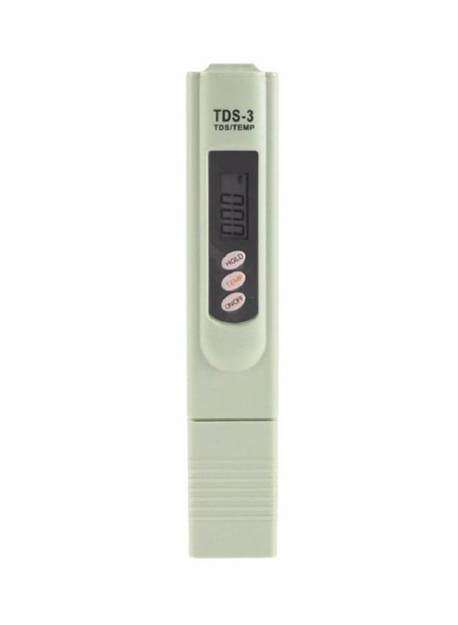 Digital Waterfilter Tester White 1.9x1.9x0.8inch