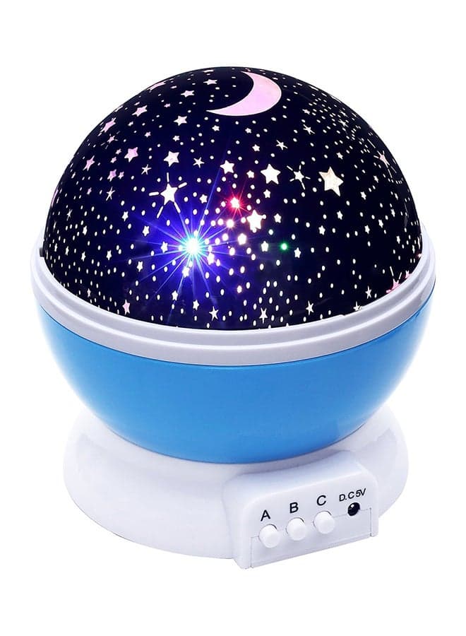 Star Light Rotating Projector Lamp Blue