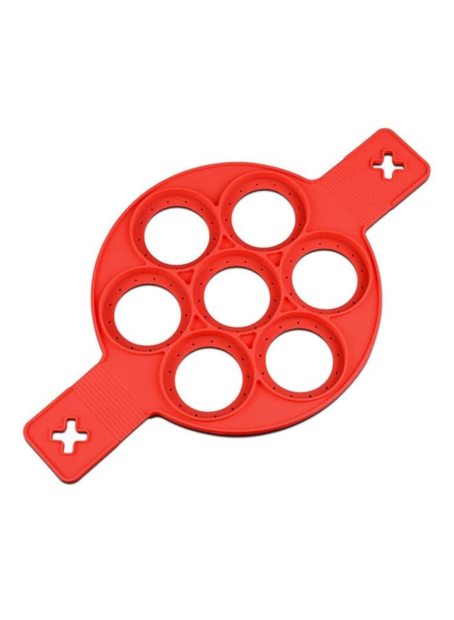 Pancake Baking Mould Red 39.5x23.5x1.5cm