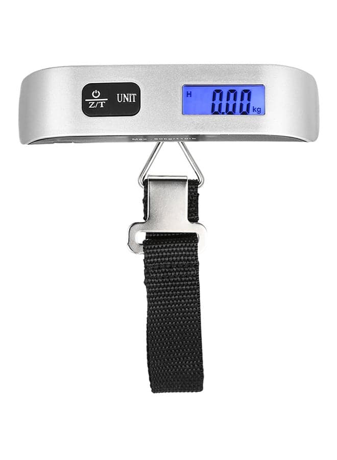 NS-14 LCD Digital Screen Hanging Luggage Scale Silver