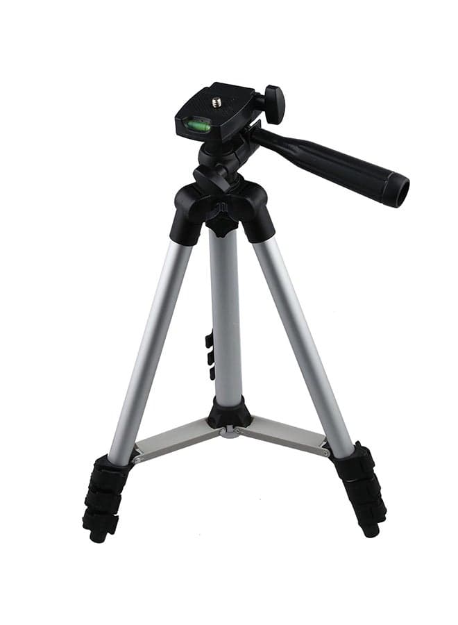 Professional Travel Tripod Stand For Digital Camera and Camcorder Silver/Black