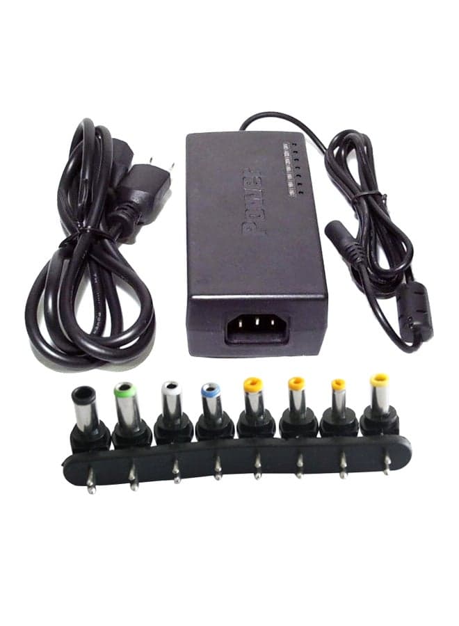 Universal Notebook Power Adapter Black