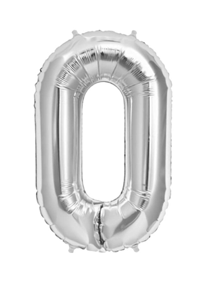 Number 0 Party Decorative Balloon 16inch