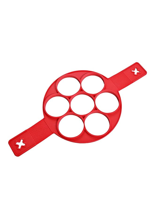 Egg Ring Pancake Mould Red