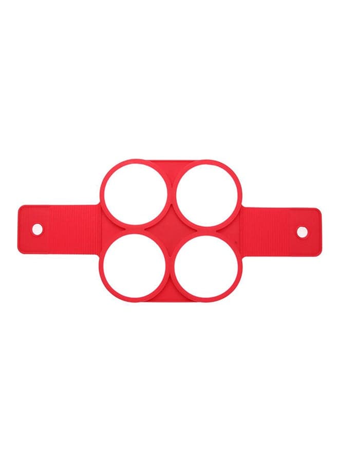Square Shape Egg Cake Mould Red
