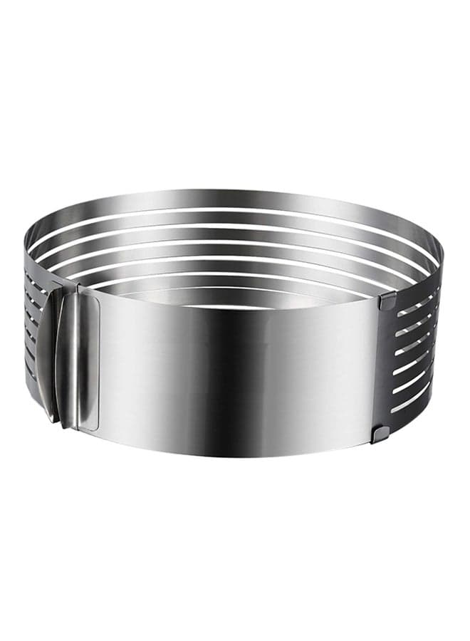 Cake Slicing Ring Silver
