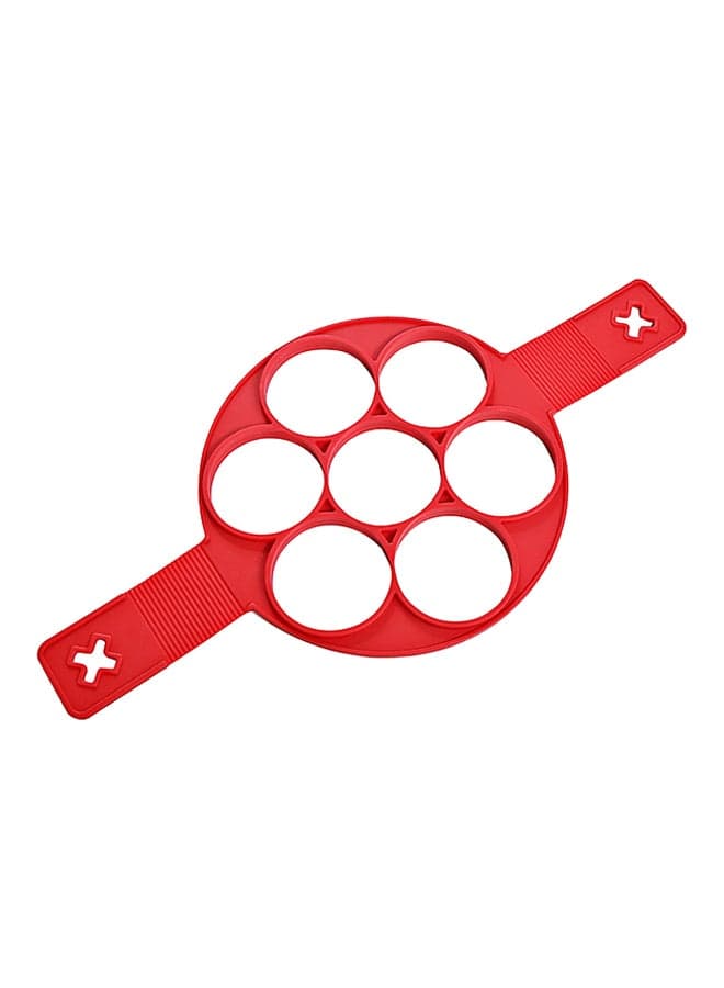 Egg Ring Pancake Mould Red