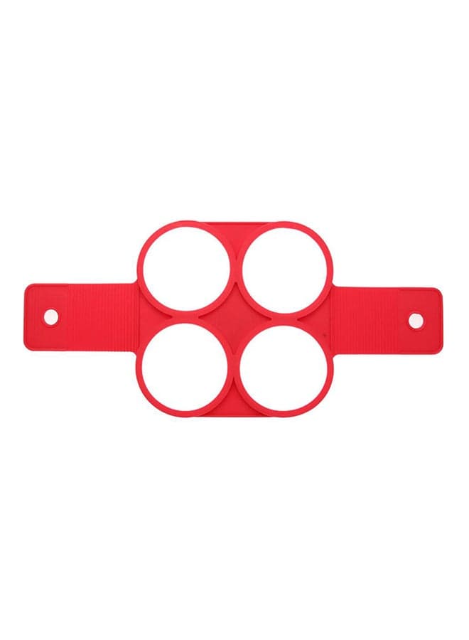 Egg Ring Pancake Mould Red