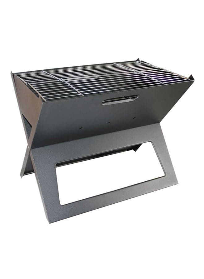 Foldable Barbeque Gas Grill Grey 35x45x30cm