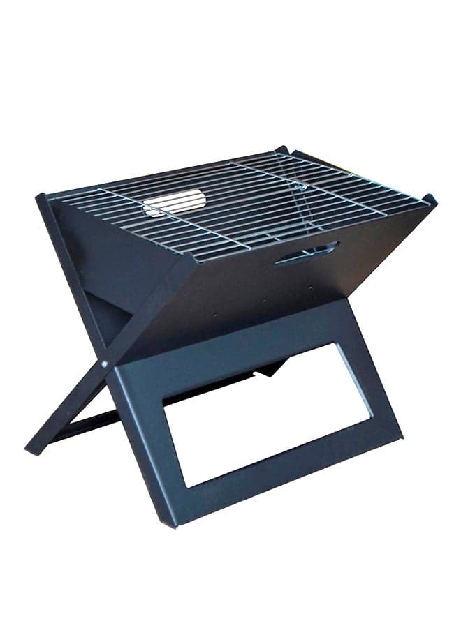 Foldable BBQ Charcoal Grill Black
