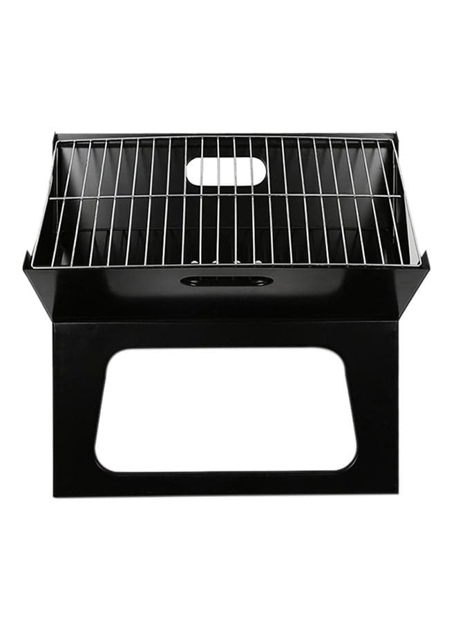 Foldable Charcoal Grill Black