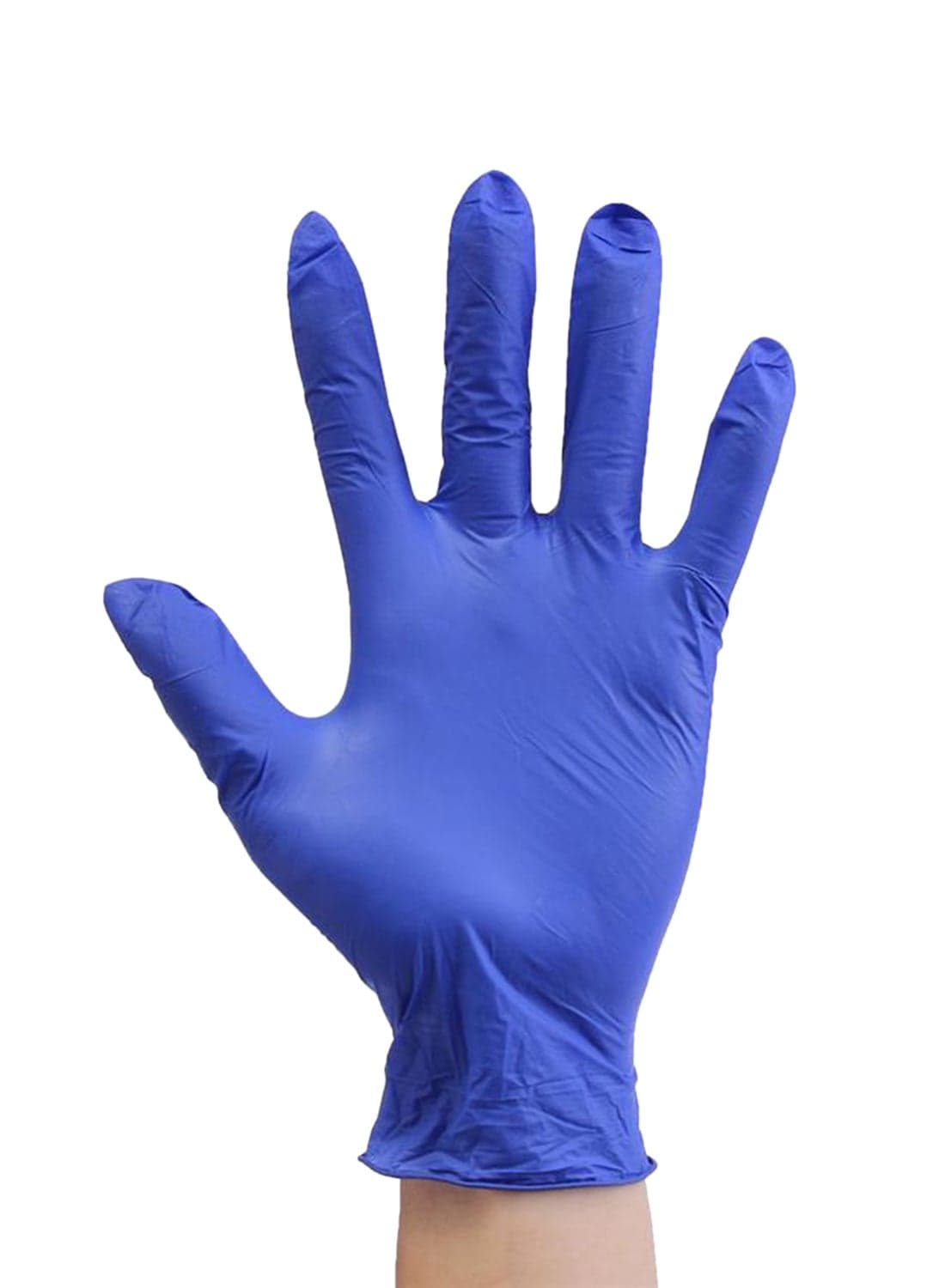 100-Piece Medical Grade Nitrile Examination Gloves Blue L