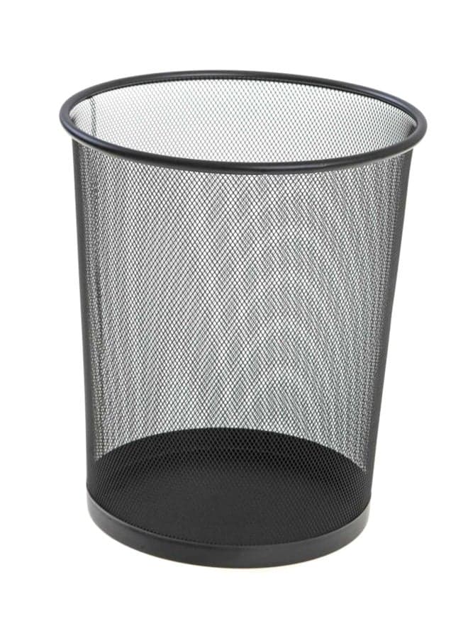 Round Waste Bin Black 400grams