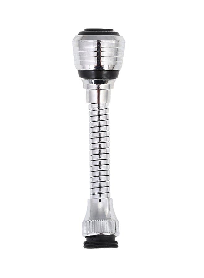 Faucet Head Black/Silver 6inch