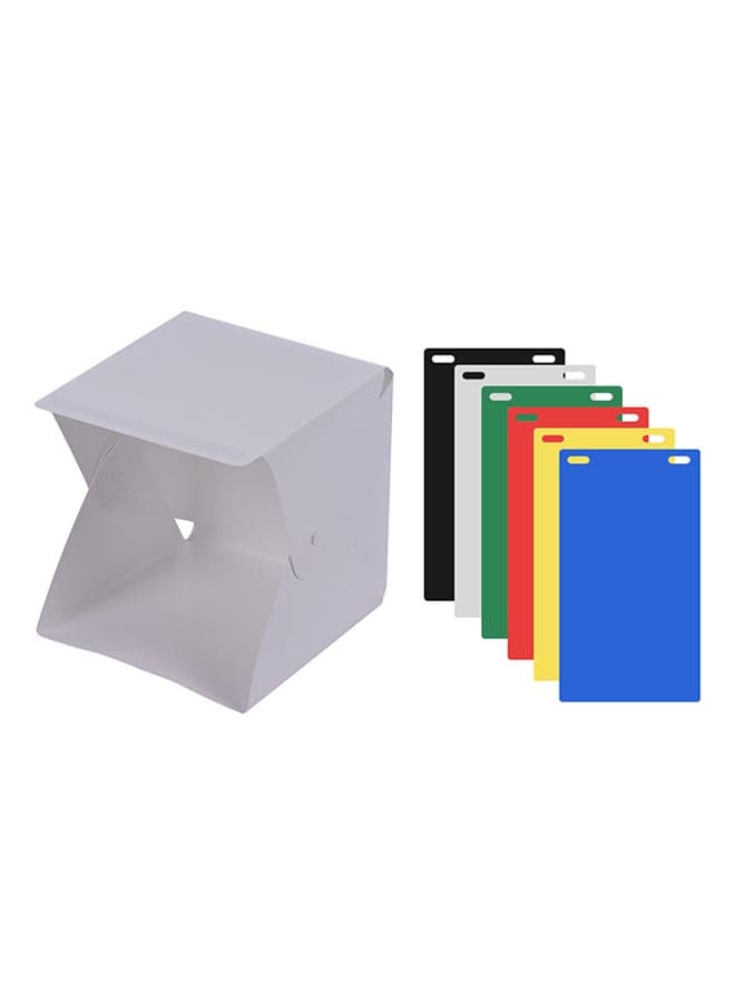 Portable DIY LED Studio Light Box Tent Kit White
