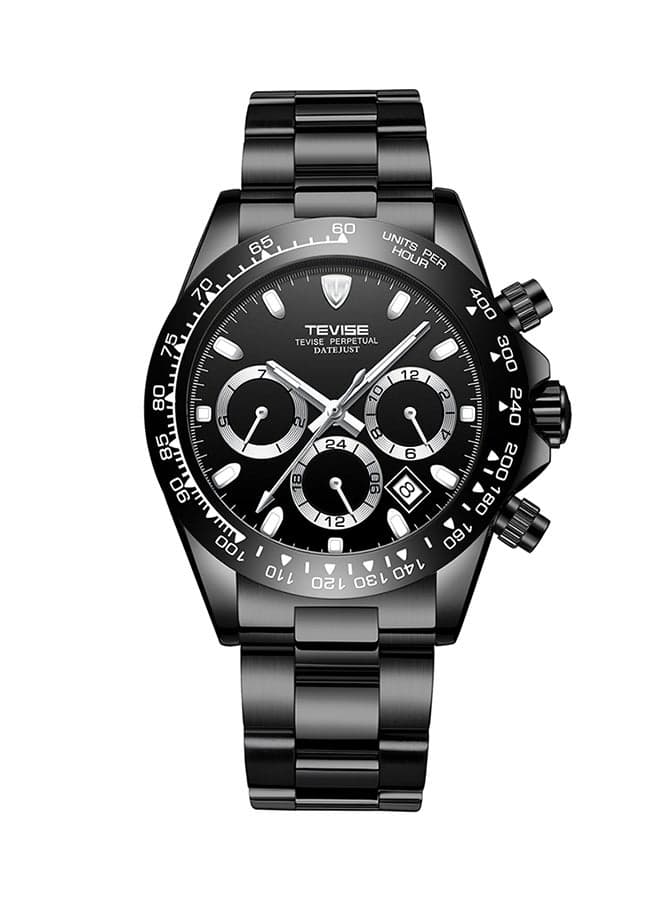 men Water Resistant Stainless Steel Analog Watch T822A