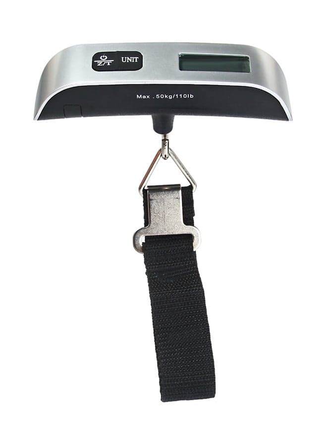 LCD Digital Weighing Scale Silver/Black