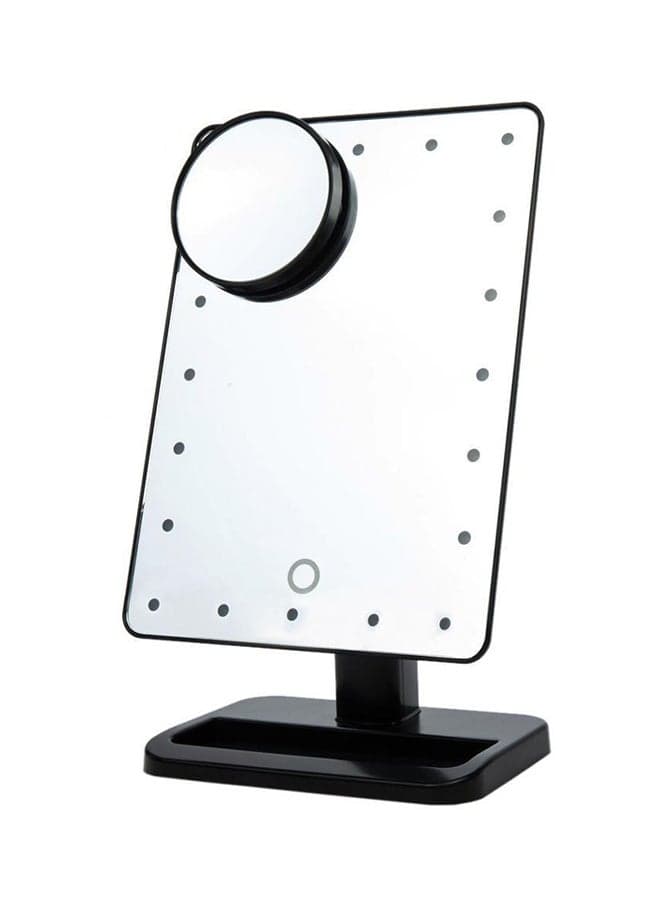 LED Touch Screen Vanity Makeup Mirror Multicolour