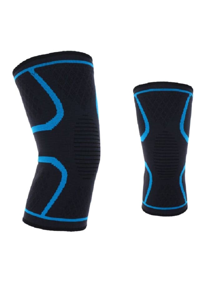 2-Piece Compression Knee Sleeves 27cm
