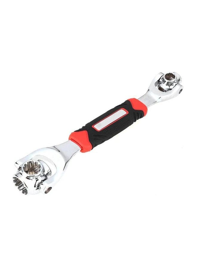 48-In-1 Multi-Socket Bolt Wrench Silver/Black/Red 25x5x4cm