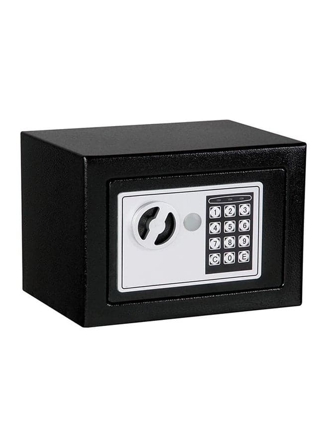Digital Electronic Safe Black/Silver 22x17x17cm