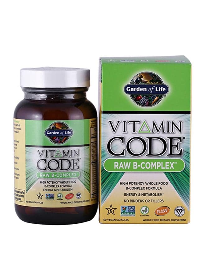 Vitamin Code Raw B-Complex - 60 Capsules