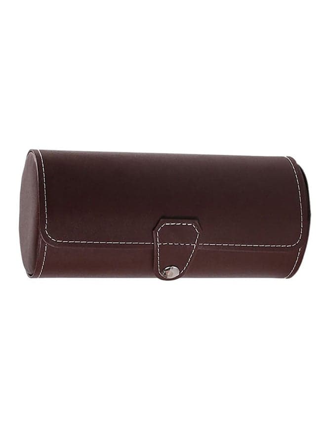 3-Slot PU Leather Watch Box QJ1533C
