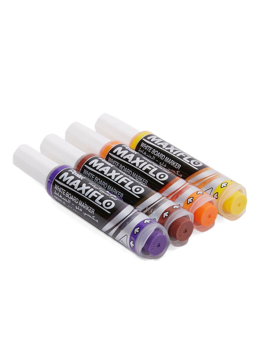 4-Piece White Board Marker Multicolour