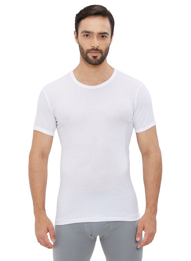 Aerocool Round Neck Undershirt White