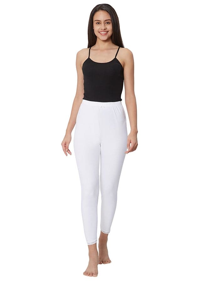 Cotton Inner Pyjama White