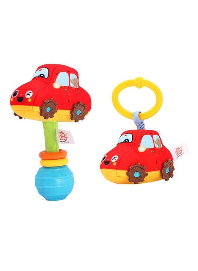 2-Piece Baby Rattle Toy