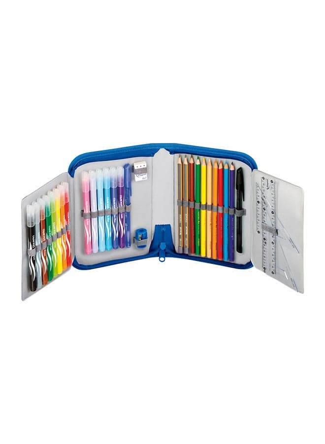 Fairy Pencil Case With Accessories Set Multicolour