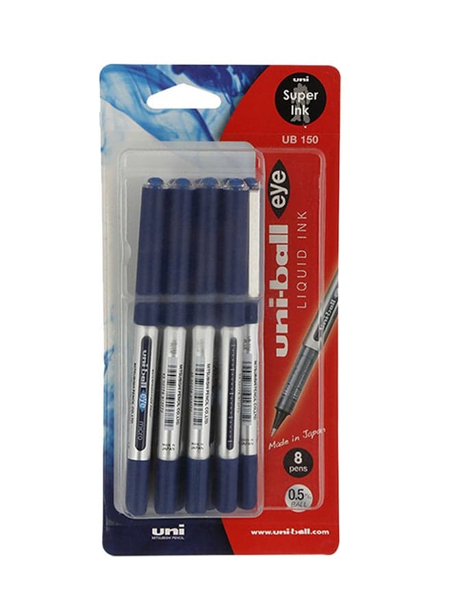8-Piece Eye Micro Roller Pens