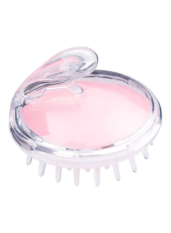 Silicone Soft Massager Comb Brush Pink/White