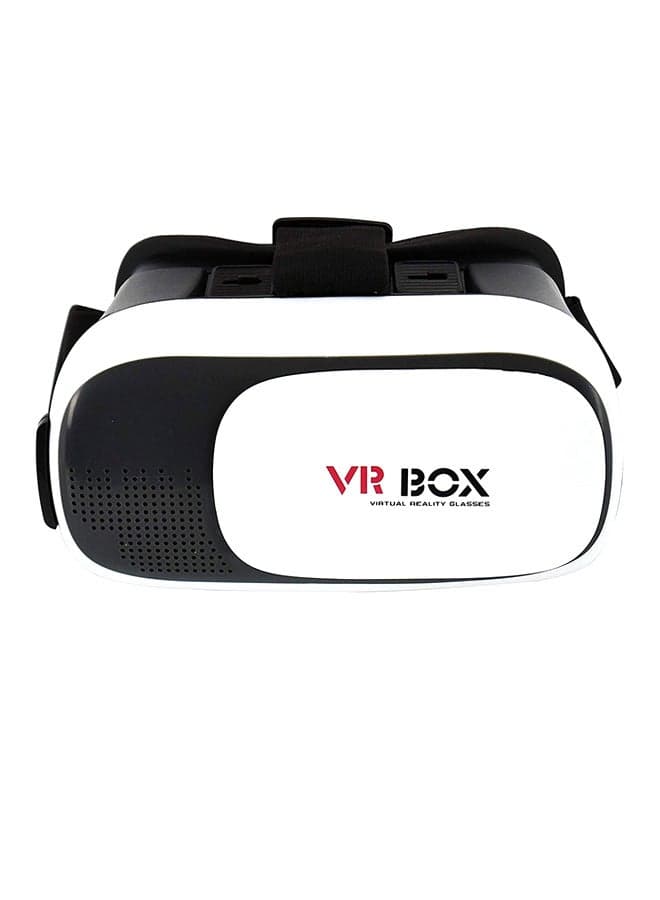 Virtual Reality 3D Glasses With Remote White/Black