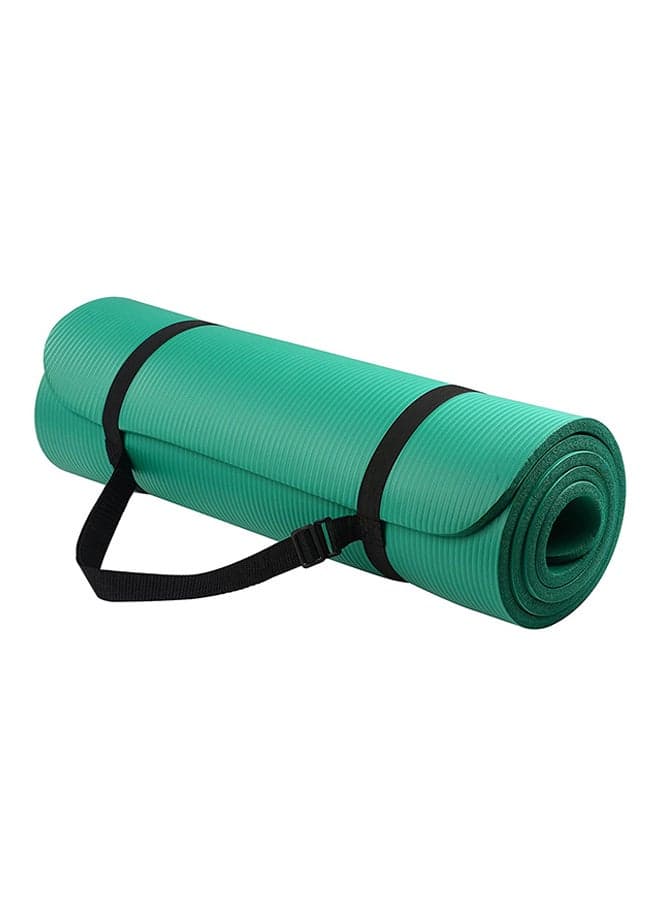 Anti-Tear Exercise Mat With Carrying Strap 60X15cm
