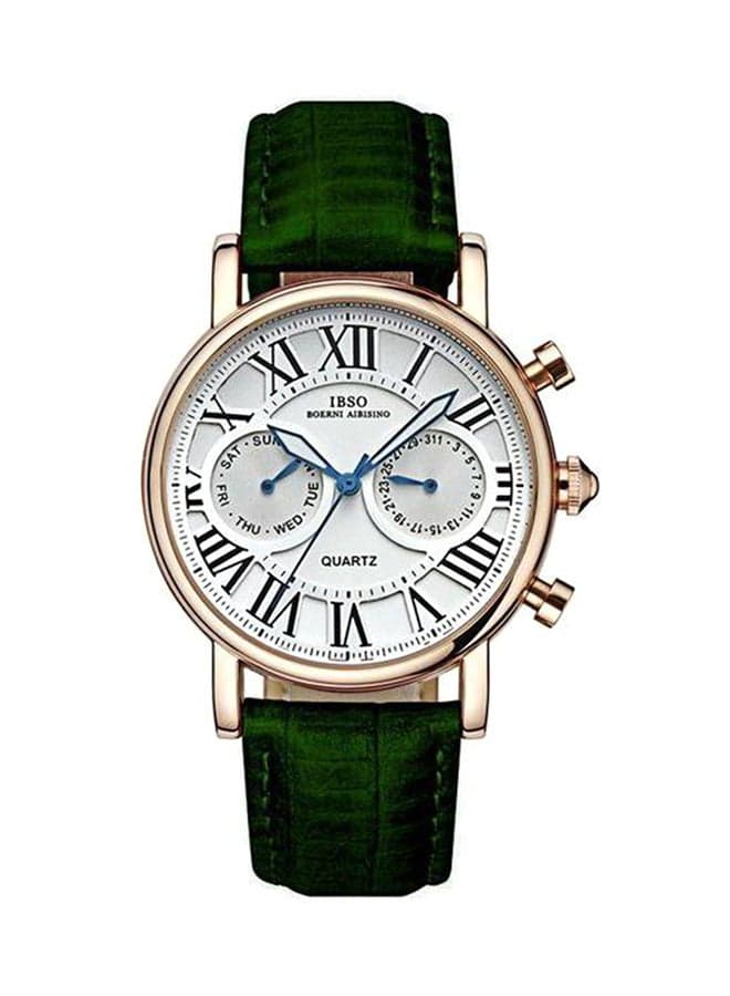 women Leather Analog Watch IBSO-6819L