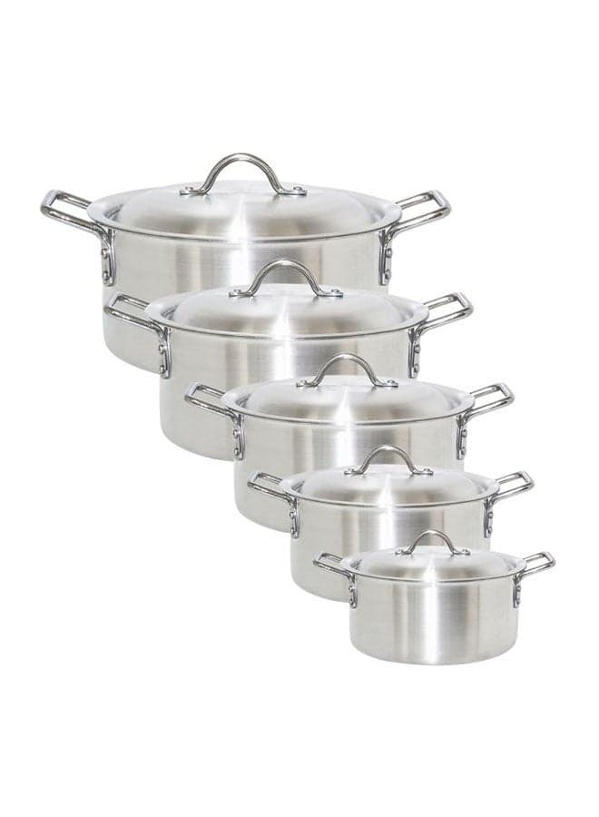 10-Piece Aluminium Cookware Set