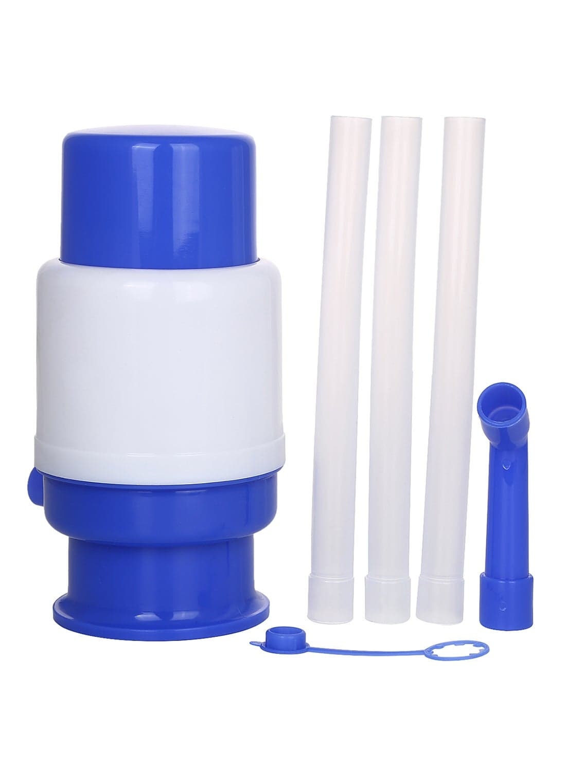 Drinking Water Pump Dispenser Blue/White 10cm
