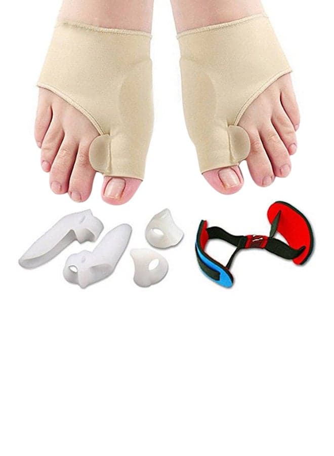 7-Piece Toe Separator Bunion Corrector Sleeves