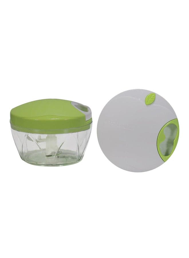 Manual Vegetable Cutter Green/Clear 125x85mm