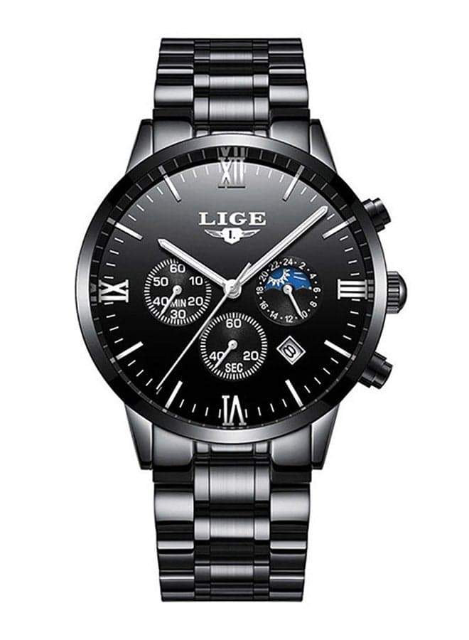 unisex Stainless Steel Analog Watch LLX80719004B_U00491