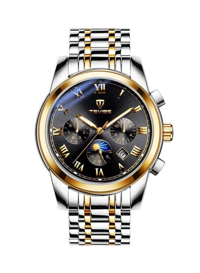 men Stainless Steel Chronograph Wrist Watch T9005