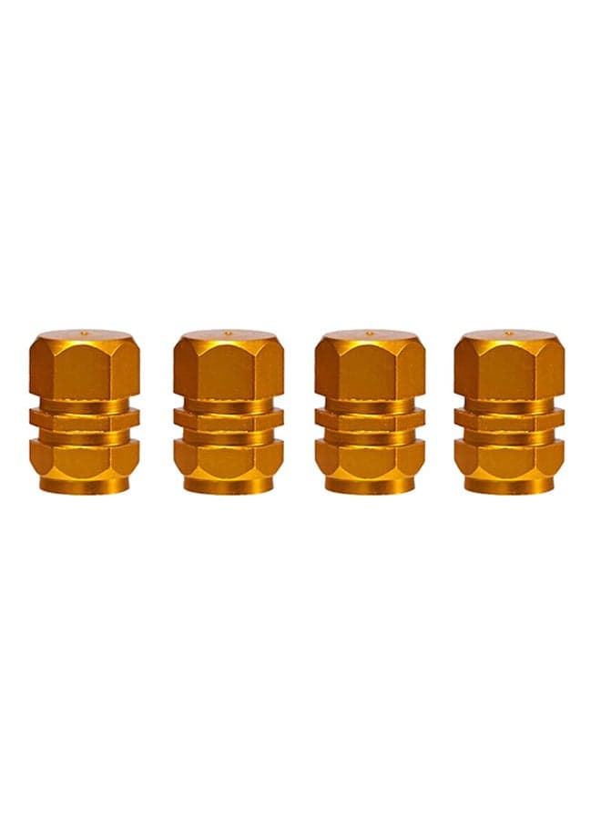 4-Piece Car Wheel Tires Valves Set