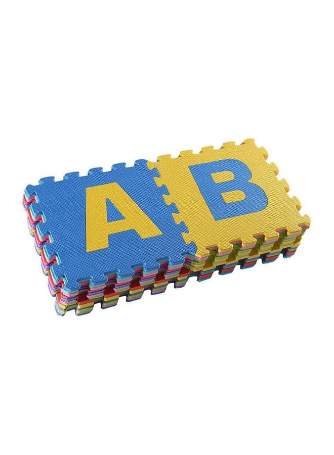 Alphabet Printed Puzzles Foam Mat Set