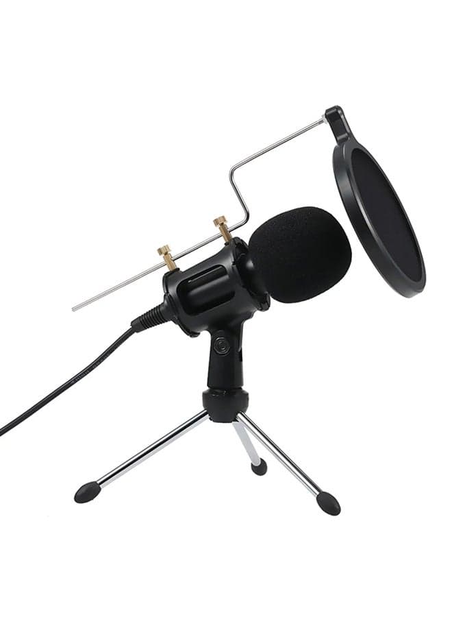 Microphone Condenser With Stand C4805 Black